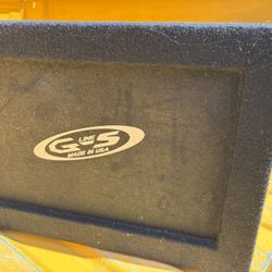 G&S Ground Shaker Sub Box 