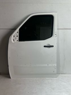 (6500) 12-21 Nissan Nv1500 Nv 1500 Left Front Door 2012 2013 2014 2015 2016 2017 2018 2019 2020 2021