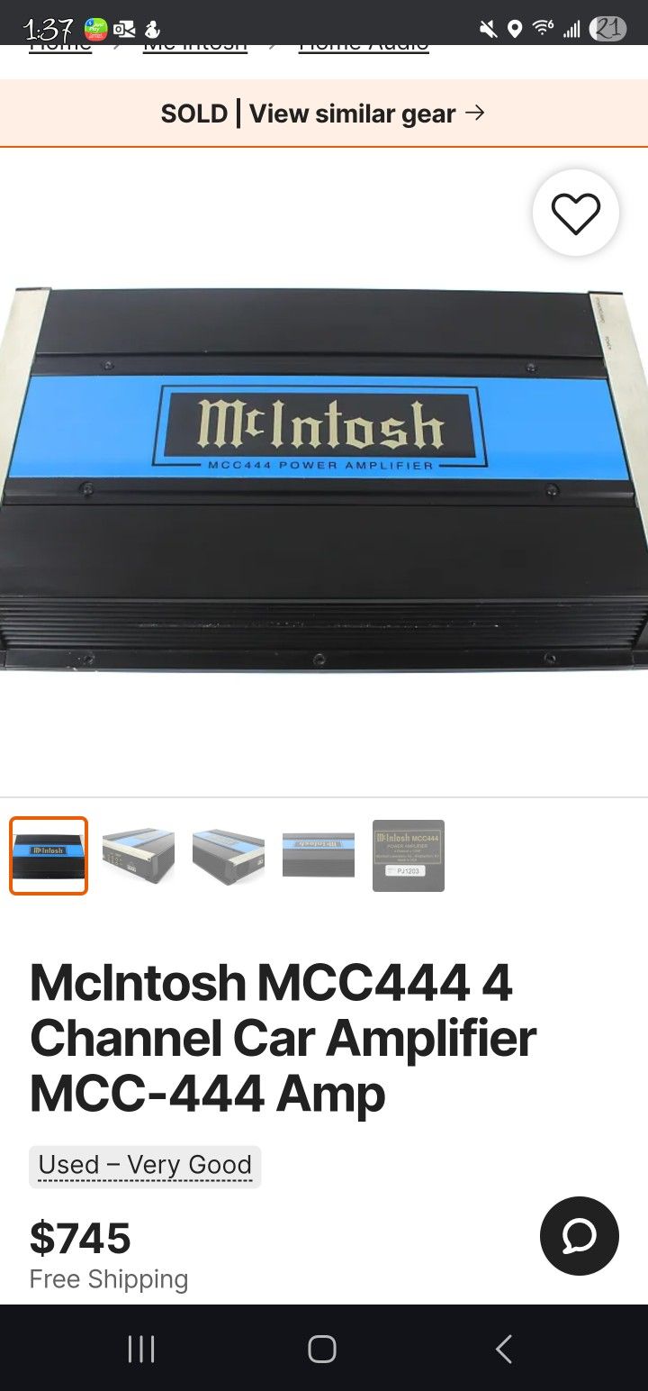 Macintosh Mcc444 Parts Amp