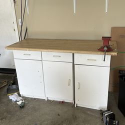 Garage cabinets