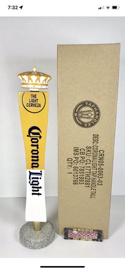 Corona Light Crown Beer Tap Handle 13.5 Inches Brand New In Box