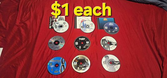 Sony PlayStation 1 ps1 games $1 each