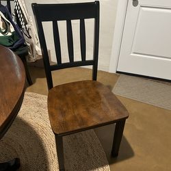 Wooden Table with 4 Chairs