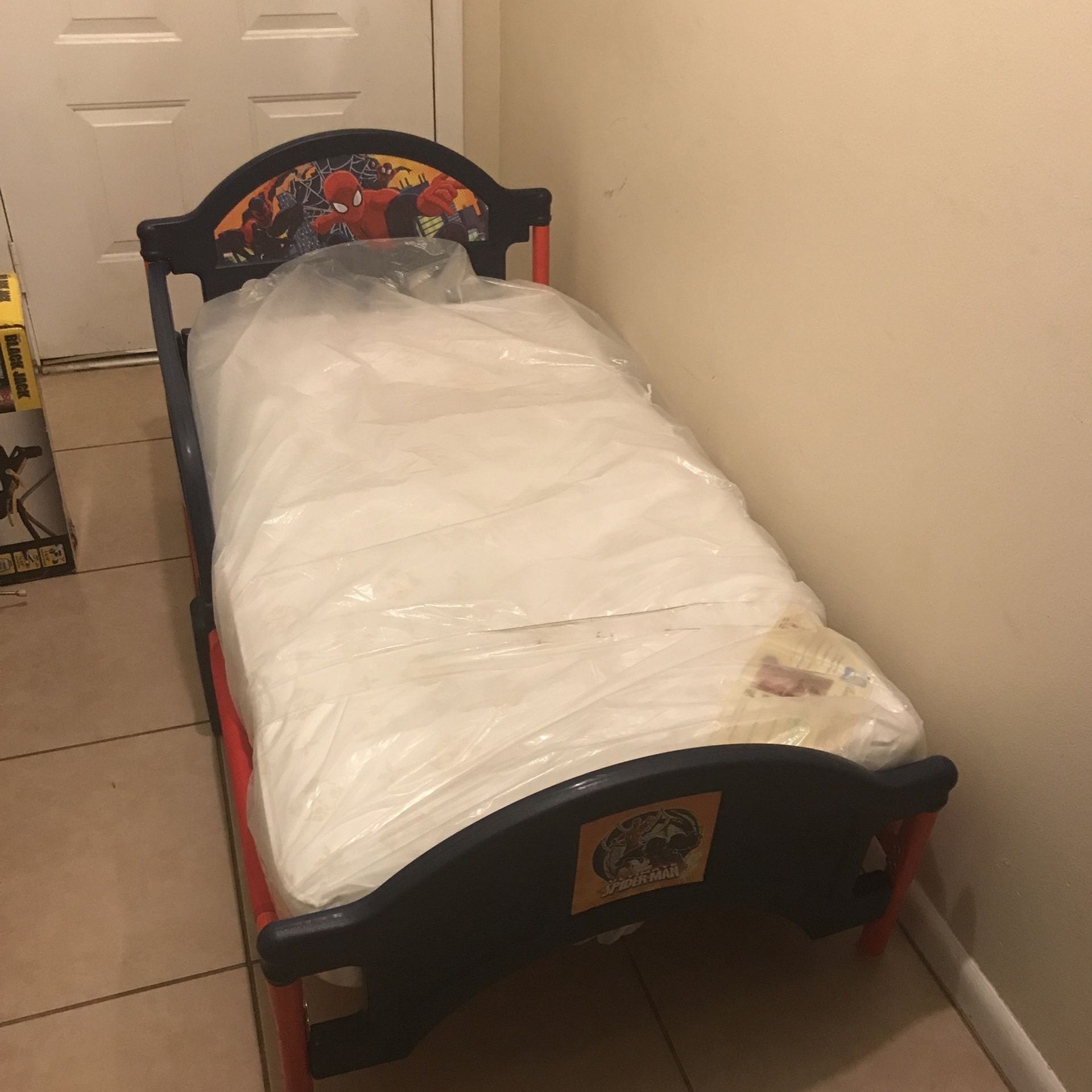 Spider Man Kids Bed