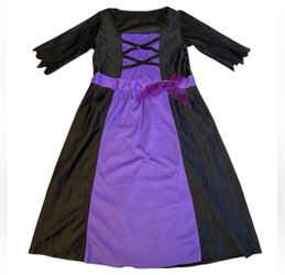 Rubie's Purple and Black Witch Costume for Kids, Size L