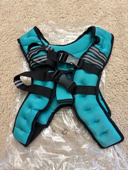 Prodigen 16lbs weighted vest blue