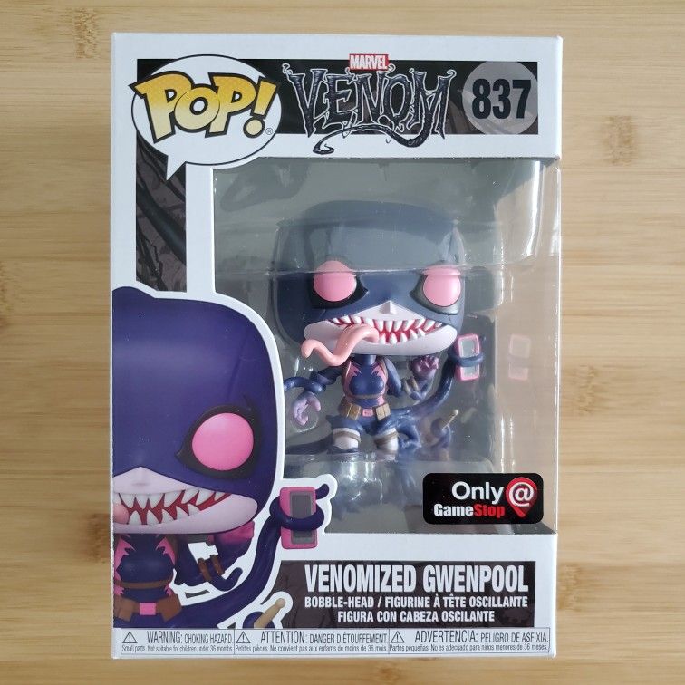 Funko Pop! Marvel - Venom: Venomized Gwenpool #837, GameStop Exclusive📱