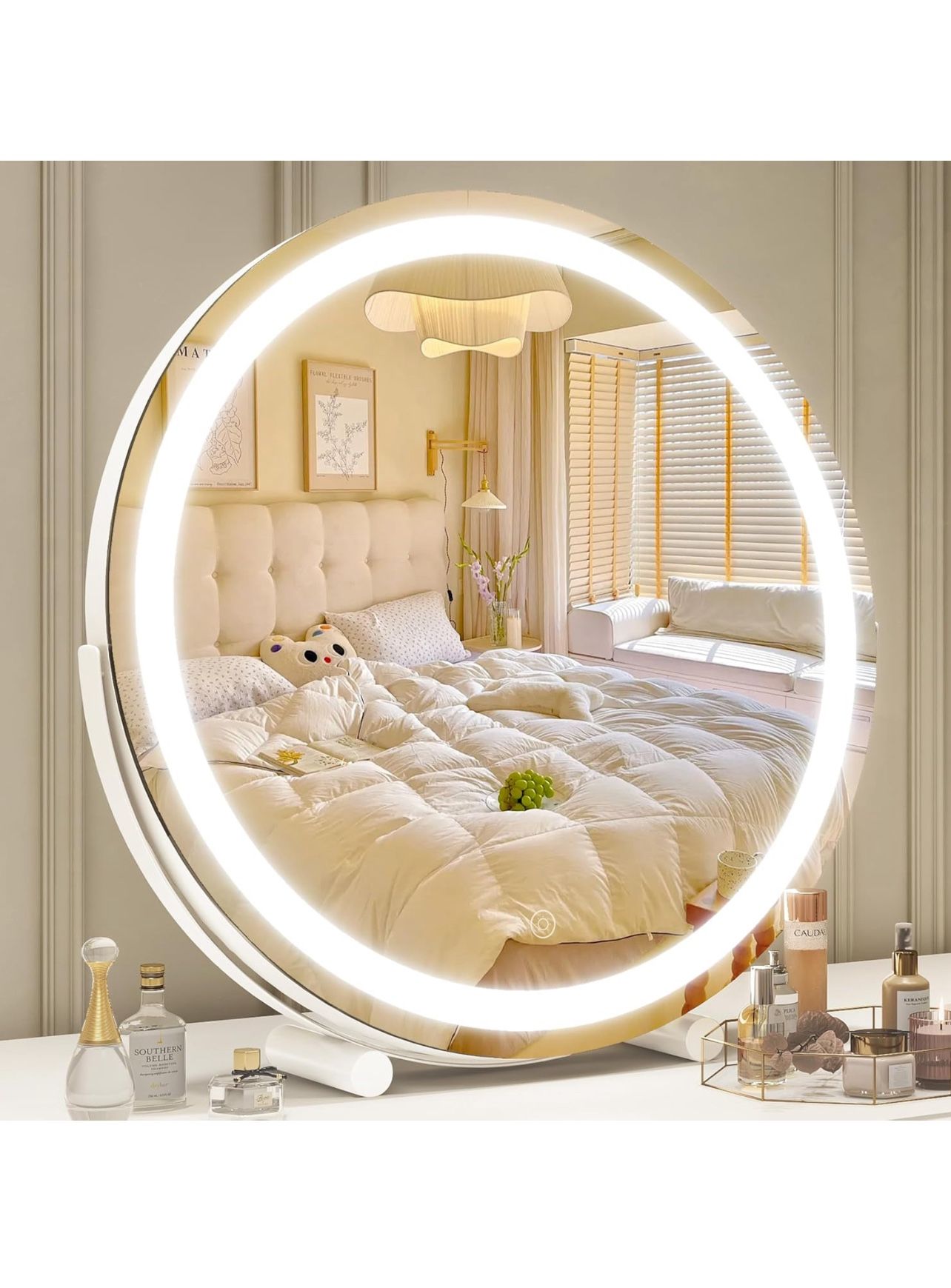 Touchscreen Vanity Mirror