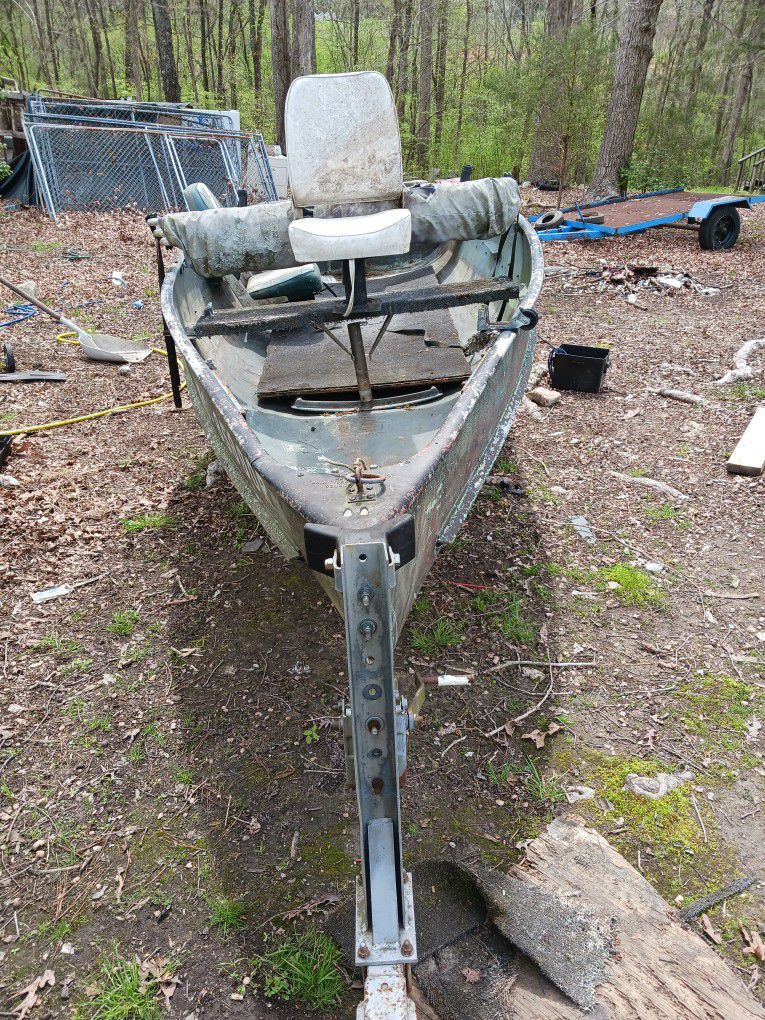 Boat And Trailer ,  No Paper Work To Trailer Only But I Have Title To Boat