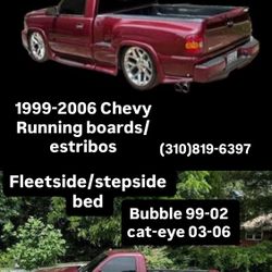 2001 Chevy Silverado estribos/Running Boards Hacemos Estribos De Fibra De Vidrio De Alta Calidad Para Dchevy Slash Gmc, Ford Y Dodge Ram Trocas