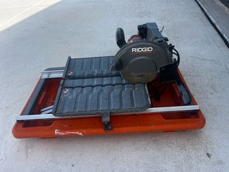 Ridged Tile Saw