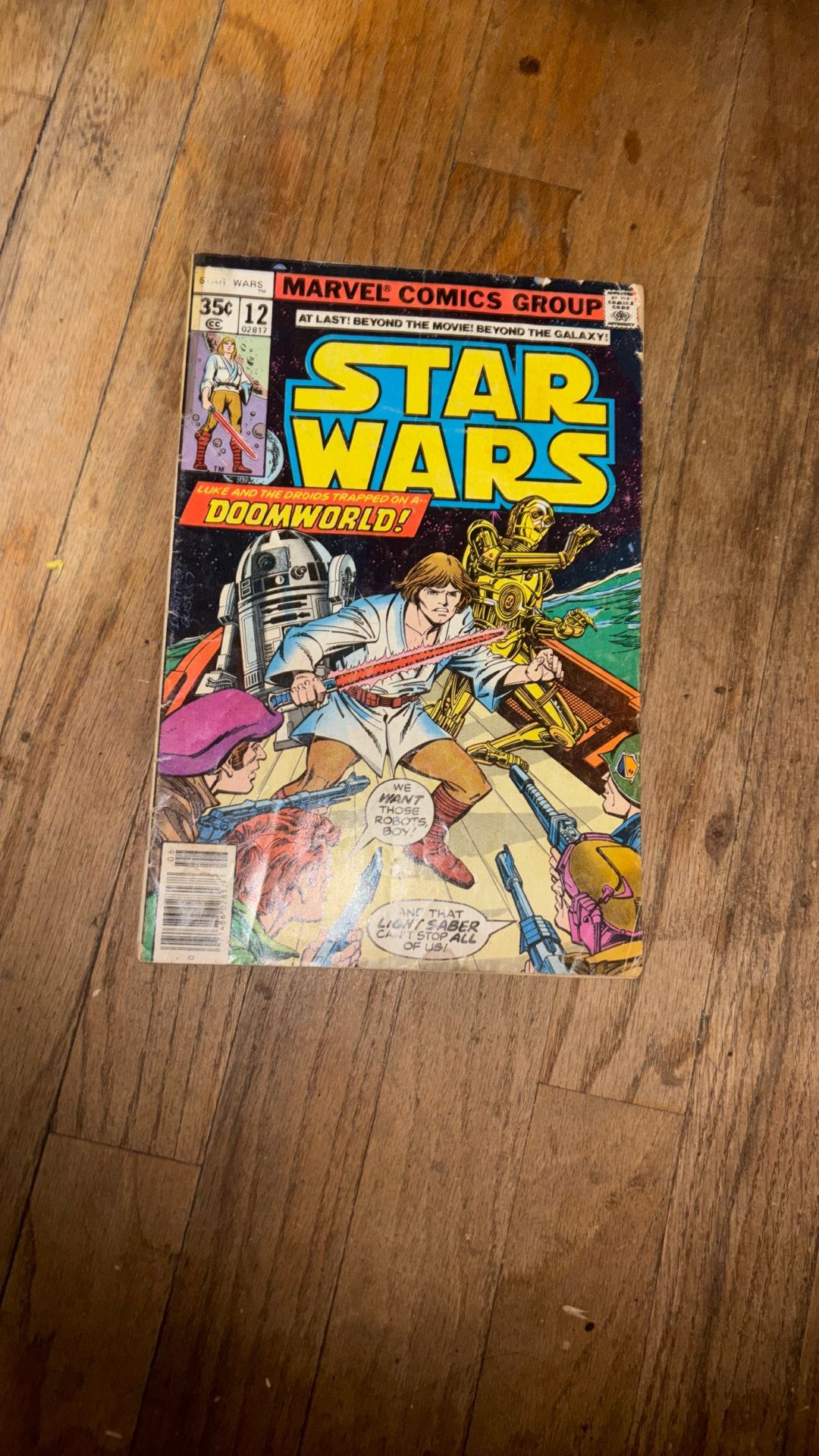 Vintage Marvel Star Wars Comic Issue #12