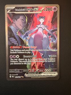 Pokemon Card Mewtwo