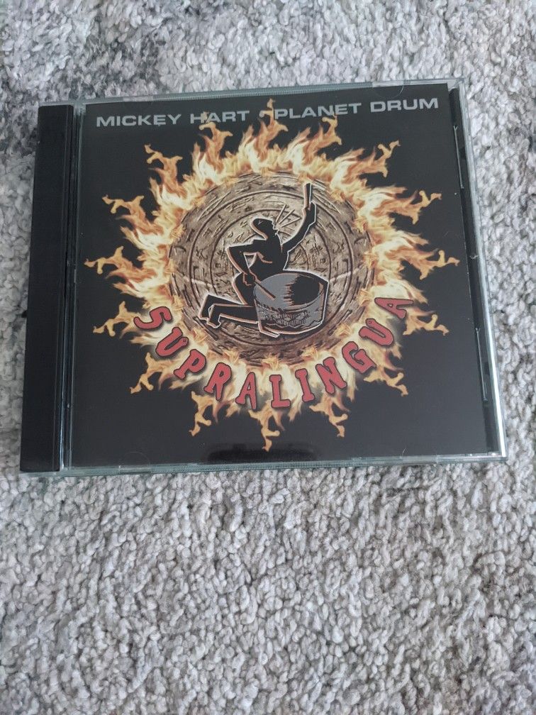 Planet Drum by Mickey Hart CD & Case