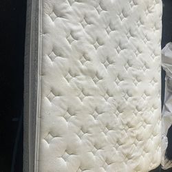 Queen Mattress, Box Spring, and Frame