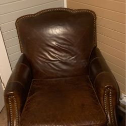 BarcaLounger Leather reclining chair