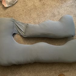 Grey Pregnancy Pillow. 