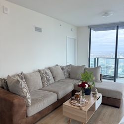 Large Modern L-Shaped Sectional Sofa – Super Comfortable 