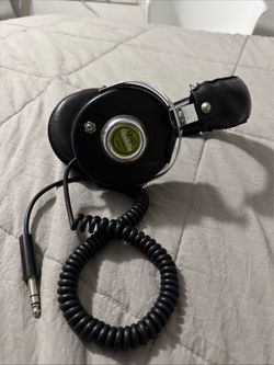 Vintage Quadraflex Q-35 Stereo Studio Headphones Made In Japan Untested