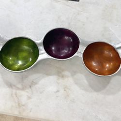 Snacks, Chips, Souses Plates