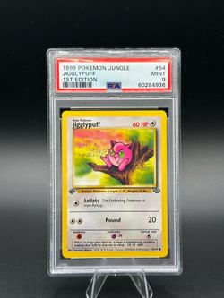 1999 Pokemon Jungle 1st Edition #54 Jigglypuff PSA 9