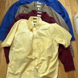 4 men Dress Shirts 2XX
