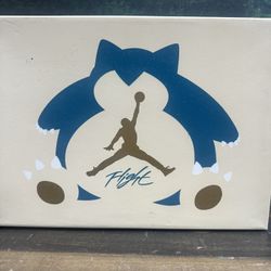 Jordan 4 Snorlax Edition 