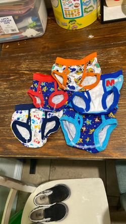 Mickey Mouse Underwear Size 2T-3T 