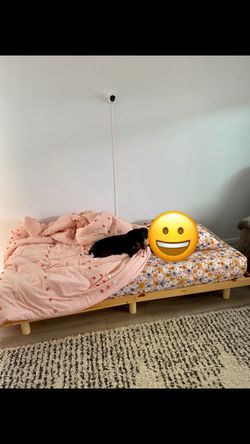 Japanese style twin bed