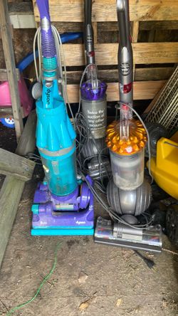 Dyson vacuums sold as is