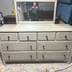 Dresser with Mirror