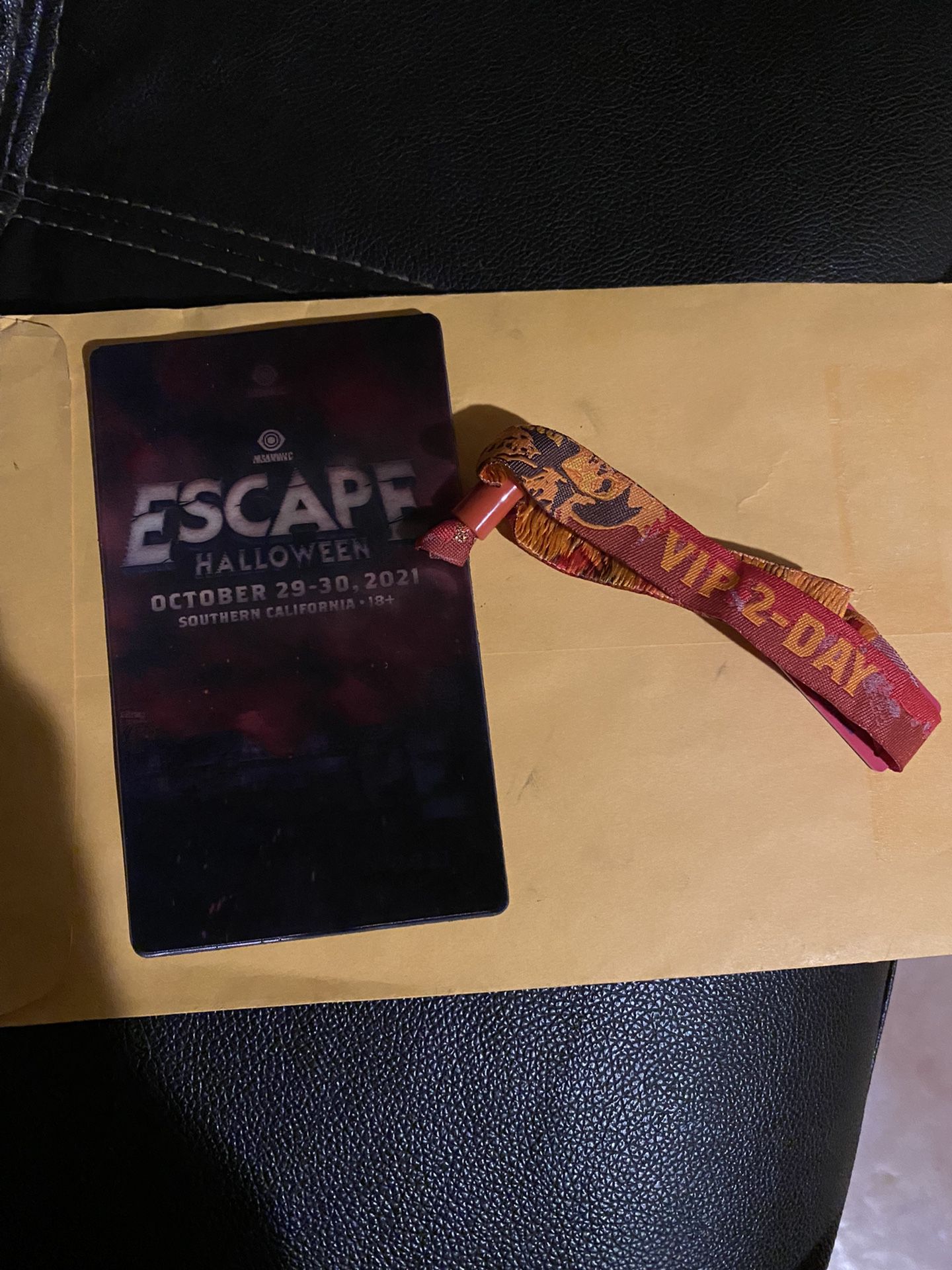 2021 Escape Halloween VIP 2 Day Pass 