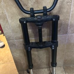 27” Motorcycle Forks And Bars 