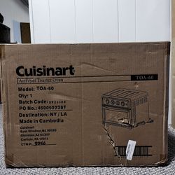 Brand New Cuisinart Toaster Oven-Air fryer