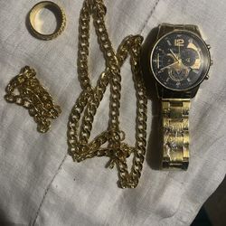 Four piece watch set new
