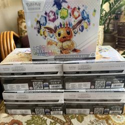 POKEMON TCG PRISMATIC EVOLUTIONS ELITE TRAINER BOX (ETB)