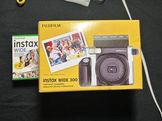 instax wide 300 polaroid camera