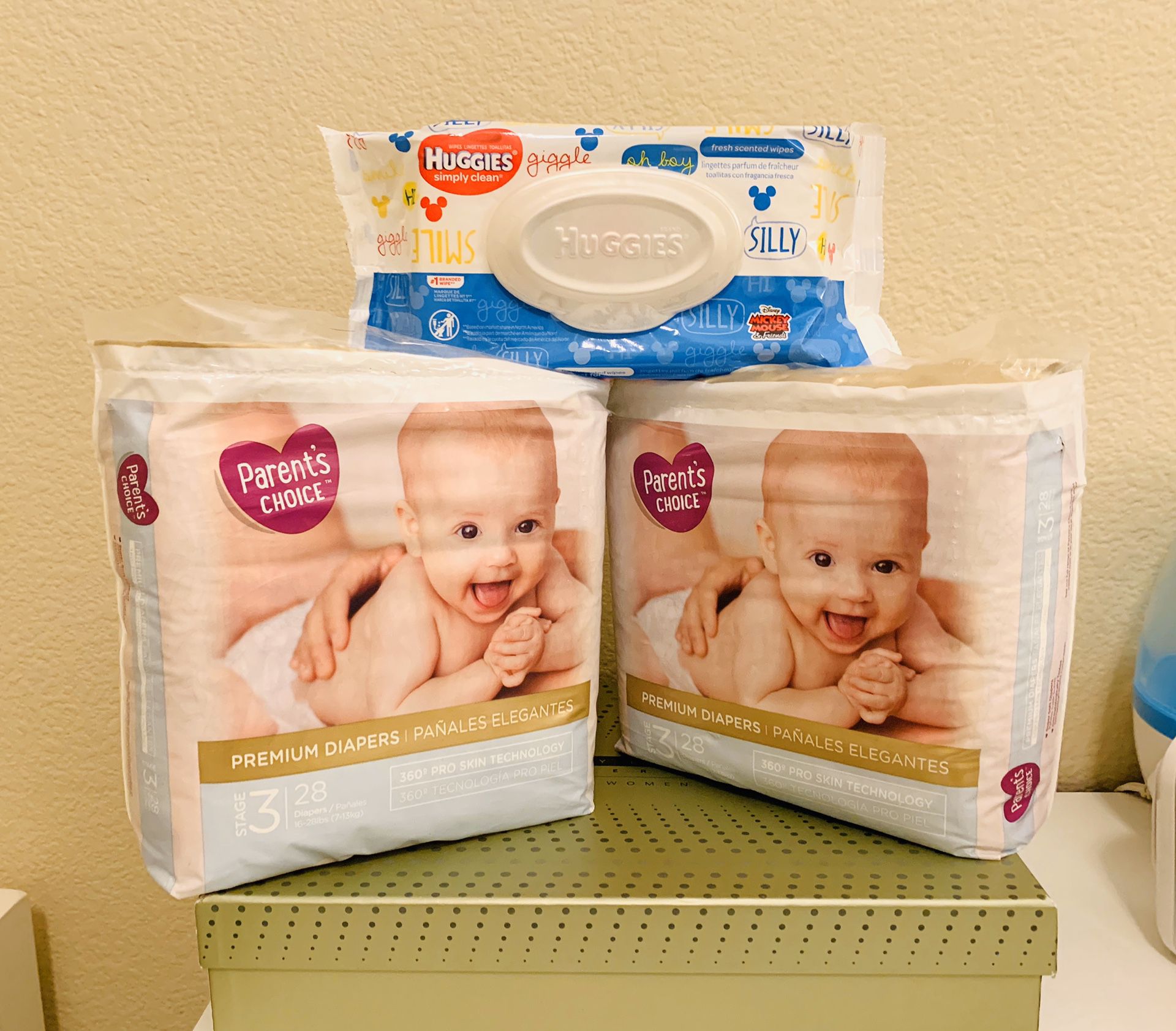 Diapers (size 3)