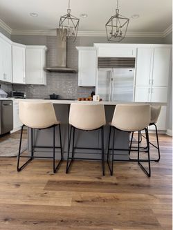 6 counter height chairs