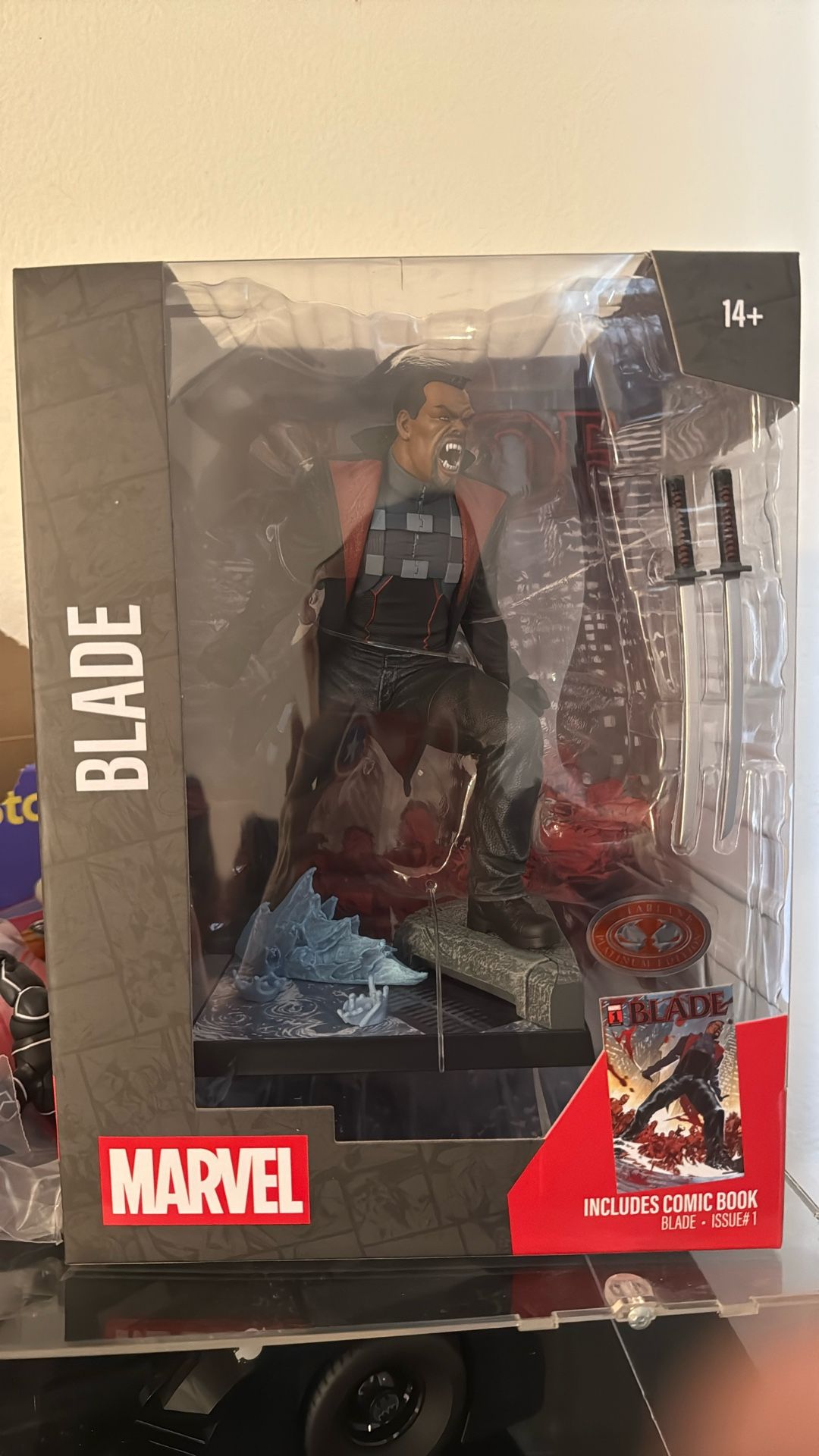 Mcfarlane Blade Statue Red Platinum