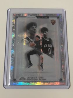 2026 Topps Chrome Update Jeremiah Fears - Case Hit - Glass Canvas SSP #GC-21