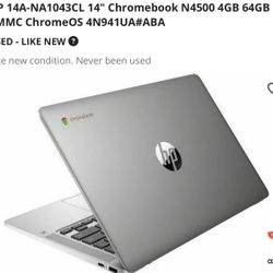 Hp Chromebook 14inch