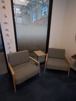 x4 Etc. Laverick Lounge Chair in LIGHT GREY | Like New