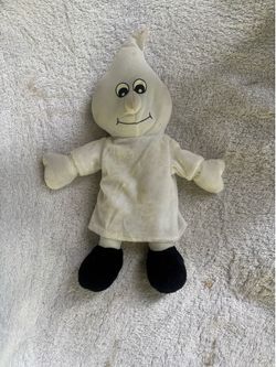 Dyno Vintage Goffa Halloween Ghost Soft Doll White 13" plush doll