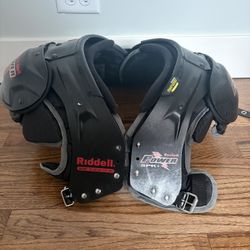 Riddell Power SPK+ Shoulder Pads – Adult Small (QB/WR) – Excellent Condition