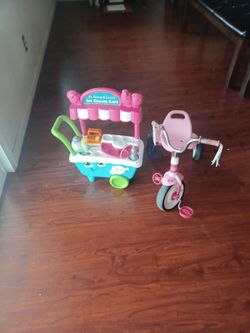 Toys Toddler Bike And Icecream
