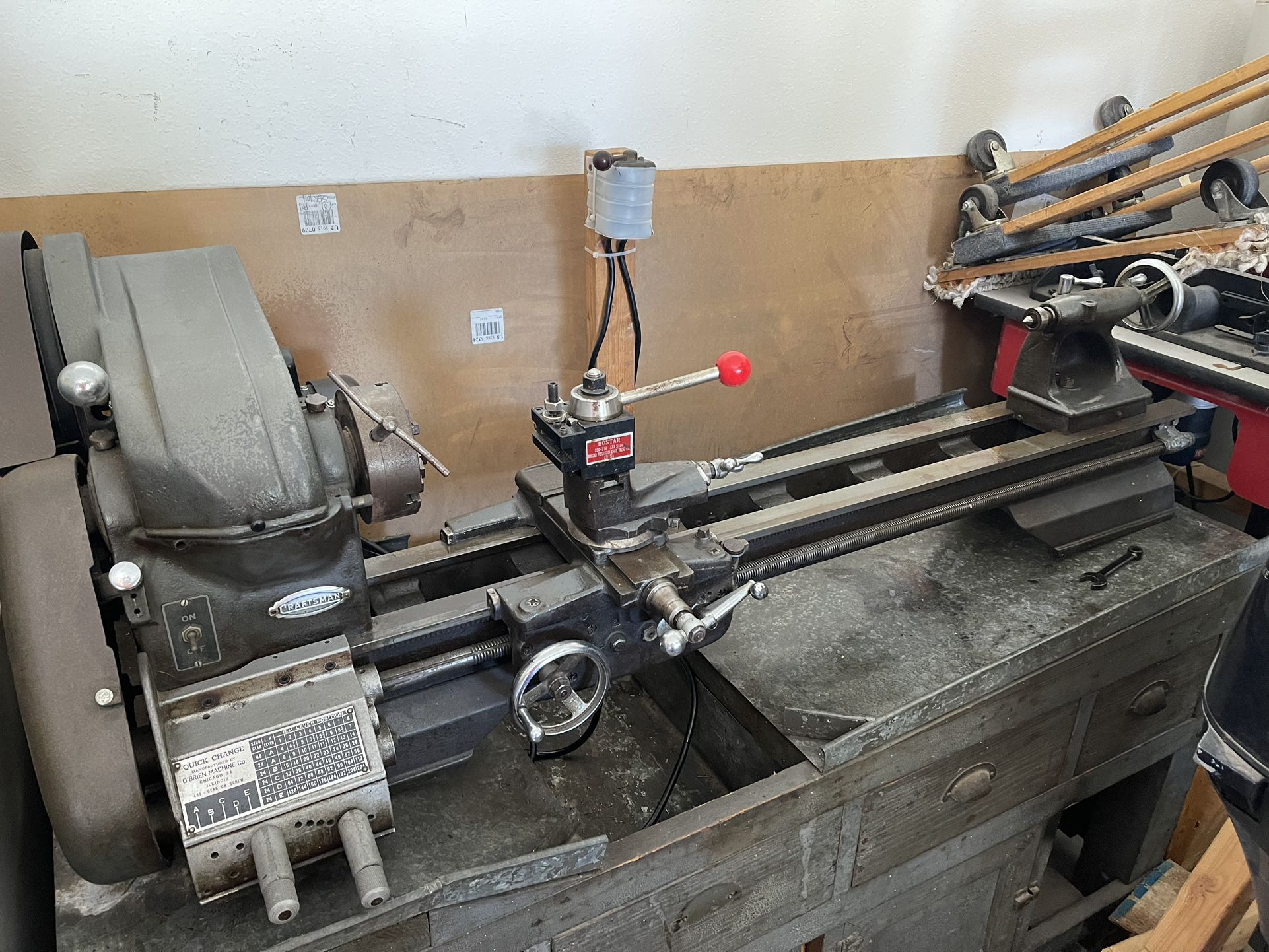 Sears Craftsman Lathe