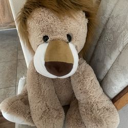 Jumbo Jungle Friends Lion Plush