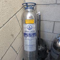 Antique Fire Extinguisher 
