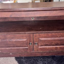 Tv Stand Solid Wood 